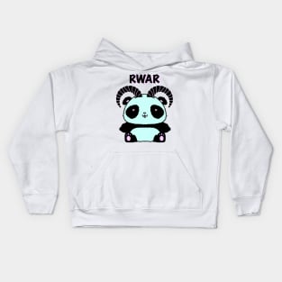 Panda Demon Rwar Kids Hoodie